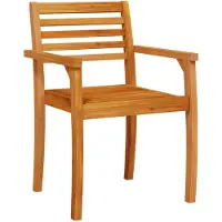 vidaXL Tuinstoelen 2 st 59x55x85 cm massief acaciahout