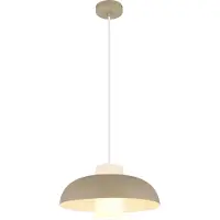 Globo Design hanglamp Lowe zand bruin