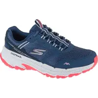 SKECHERS Performance GO RUN Trail Altitude 2.0 Ravine Dames Sneakers Van Leer In Marineblauw/Oranje
