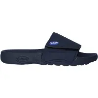 Scholl Badslippers Nautilus PVC Unisex - Marineblauw