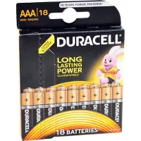 Duracell Aaa Aaa Alkaline Batterij 18 Eenheden