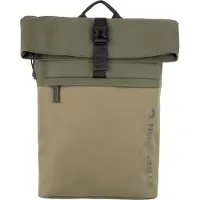 Strellson Rugzak 'Alperton Eddie Daypack' beige / olijfgroen