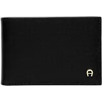 Etienne aigner Dagelijkse Basis Portemonnee Leer 10 cm zwart