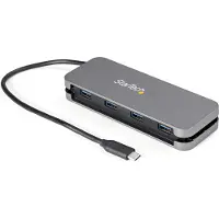 StarTech.com USB Hub - - HB30CM4AB - 4 Poorten USB-A - Busvoeding - 5Gbps