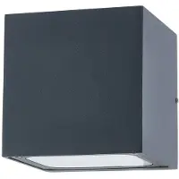 LUCANDE Buitenverlichting , Merjem, Grijs, Balkon, Aluminium, Modern