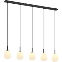 LINDBY Hanglampe , Etiena, dimbare, Zwart, Keuken, Glas, Modern