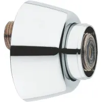 GROHE S-koppeling m. rozet per stuk 1/2"x3/4" verstelbaarheid 7.5mm chroom