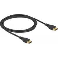 DeLOCK premium DisplayPort kabel met smalle connectoren - versie 1.4 - 8K gecertificeerd - 2 meter