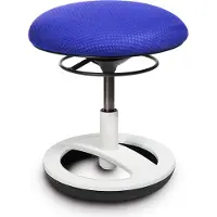 Topstar Kinderkruk Sitness Bobby, voor mobiel zitten, in hoogte verstelbaar, TPU-zool, met design voetring, blauw