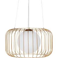 Beliani BAIROA - Hanglamp - Goud - IJzer