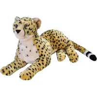 Wild republic Zachte knuffel Cuddle kins Jumbo Cheetah