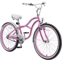 Bikestar Classic kinderfiets 24 inch roze female