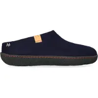 Tofvel open Unisex Slipa Blauw Wolvilt | Maat 36