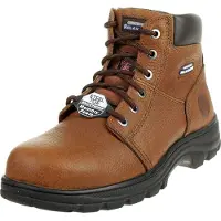 SKECHERS Work WORKSHIRE Laarzen Heren Bruine Stalen Neus 77009EC