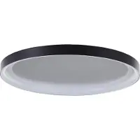 Brilliant Quito - Plafondlamp - LED 30W - 42cm - Zwart Design - Glittereffect - 3-step dim
