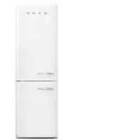 Smeg Koelkast Retro Vrijstaande ijskast Koelkast, Jaren 50, Koel-vriescombinatie, Vrijstaand , Positie scharnier: Links, Wit