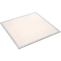 LINDBY LED-paneel Stenley, wit / opaal, Keuken, Kunststof, Modern, LED paneel
