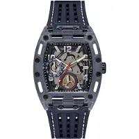 GUESS Analoog horloge navy / goud