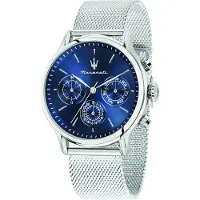 Maserati Analoog horloge zilver