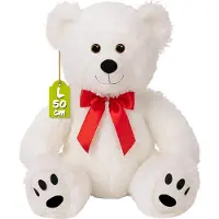 Monzana Teddybeer L Crème 50cm
