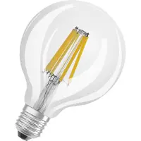 Osram Superstar dimbare LED lamp met bijzonder hoge kleurweergave (CRI9-), E27-basis Filament optiek ,Koud wit (4-K), 1521 Lumen, substituut voor 1-W-verlichtingsmiddel dimbaar, 1-Pak