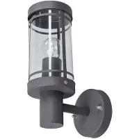 LINDBY Buitenverlichting , Djori, Grijs, Balkon, Roestvrij staal, Modern