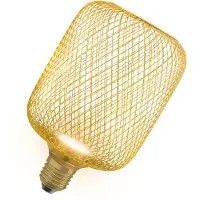 Osram LED lamp E27 | Square 100 | Goud | Decor Flat | 2700K | 3.5W (28W)