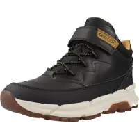 Geox Flexyper Zwarte Hoge Schoenen Hoogwaardig imitatieleer 32