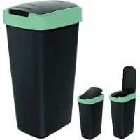 Prosperplast Mülleimer COMPACTA Q - hellgrün 25l