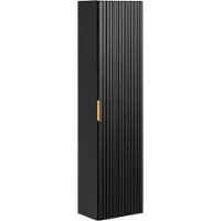 DMK Deutsches Milchkontor Adele Black FSC kolomkast 35x25x140cm zwart mat