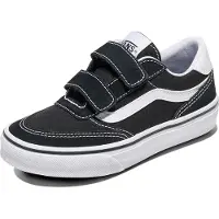 Vans Youth Brooklyn Ward LS V Black White-Schoenmaat 39