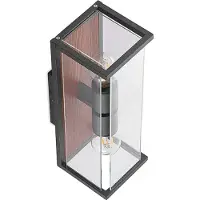 LUCANDE Buitenverlichting , Elwin, dimbare, Zwart, Metaal, Modern