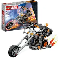 LEGO Meca And Motorcycle Of The Gaste Motor Construction Game Zilver Kinderen
