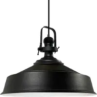 Bamyum Asletl Hanglamp Metaal Ø40 cm, Zwart Moderne Lamp