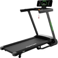 Tunturi Cardio Fit T50 Loopband - Hardloopband met bluetooth - Wandelband - 44 programma's - Inklapbaar - Walking pad - Compact - 0,8 tot 16,0 km/u - EU veiligheid gecertificeerd - Incl Gratis app
