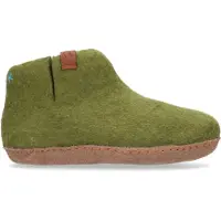 Tofvel dicht Unisex Mula Groen Wolvilt | Maat 38
