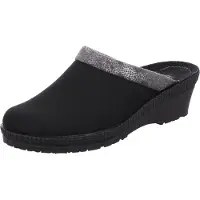 Rohde Pantoffel Women Neustadt-50 2459 Black-Schoenmaat 39