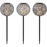 LINDBY Buitenverlichting , Vilani, Grijs, Terras, Metaal, Oosters