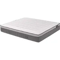 Vente-unique Matras 160x 200cm hybride 7-zones pocketveren en vormgeheugen dikte 30cm - ASGARD van DREAMEA L 200 cm x H 30 cm x D 160 cm