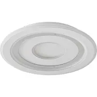 LINDBY Plafondlamp , Lorvik, dimbare, Wit, Woonkamer, Metaal, Modern