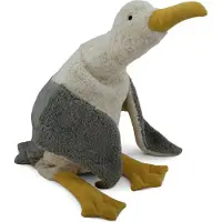 Senger Naturwelt Verwarmingskussen - Groot - 78 cm - Meeuw - Gri - - OneSize - Knuffels