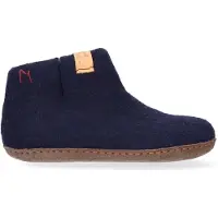 Tofvel dicht Unisex Luna Kids Blauw Wolvilt Maat 27