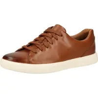 Clarks Shoes Un Costa Lace Britse Tan Lea Sneakers