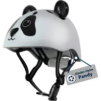 Hudora Kinderhelm Pandy (wit/zwart, maat 48-52)