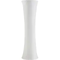 LINDBY Vloerlamp Liana, wit / opaal, Woon-/ Eetkamer, Textiel / Stof / Zijde, Modern, vloerlamp