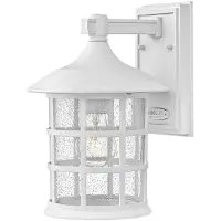HINKLEY LED Wand Buitenlamp Freeport | 1X E27 Max 40W | IP44 | Dimbaar | Textured White