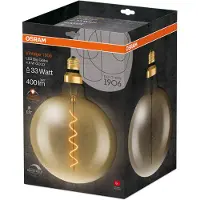 Osram LED lamp E27 | Globe G200 | Vintage 1906 Spiral | Goud | 2200K | Dimbaar | 4.8W (33W)