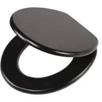 Tiger WC-bril Tiger Leatherlook Zwart