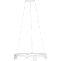 Arcchio Hanglamp Brinja , dimbaar, wit / opaal, Woon-/ Eetkamer, Aluminium, Modern, hanglamp