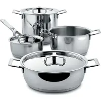 Alessi Pots&Pans pannenset 4-delig